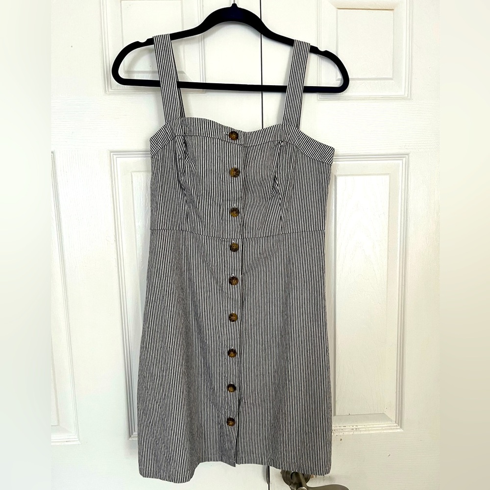 Hollister button up mini dress